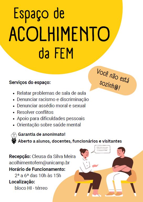 Espaço de Acolhimento da FEM