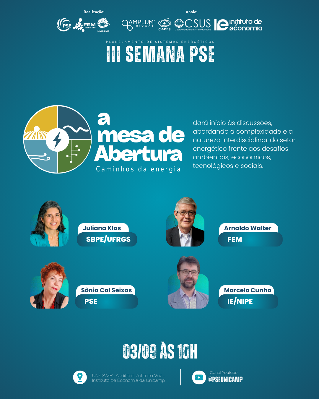 Notícias PSE_Comissão Organizadora divulga a programação completa da III Semana PSE_2