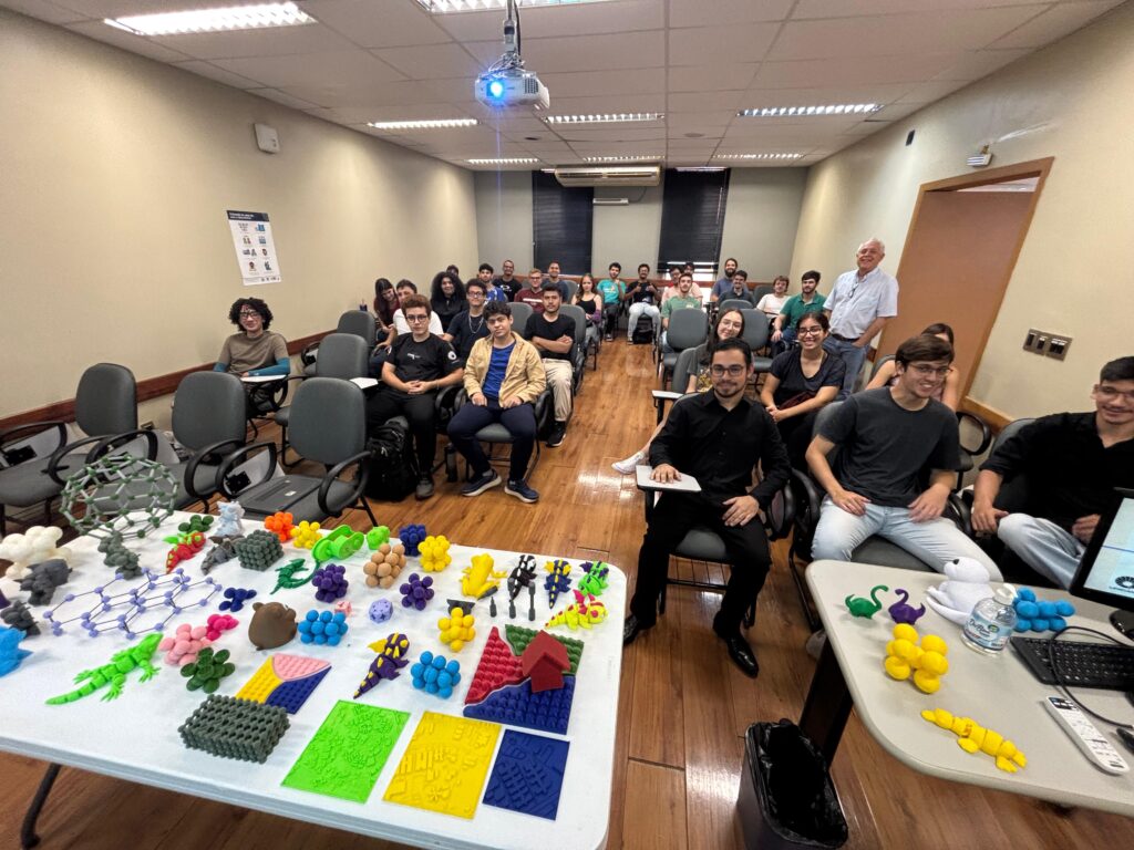 Notícia - impressão 3D para estudar estrutura atômica - Foto 2