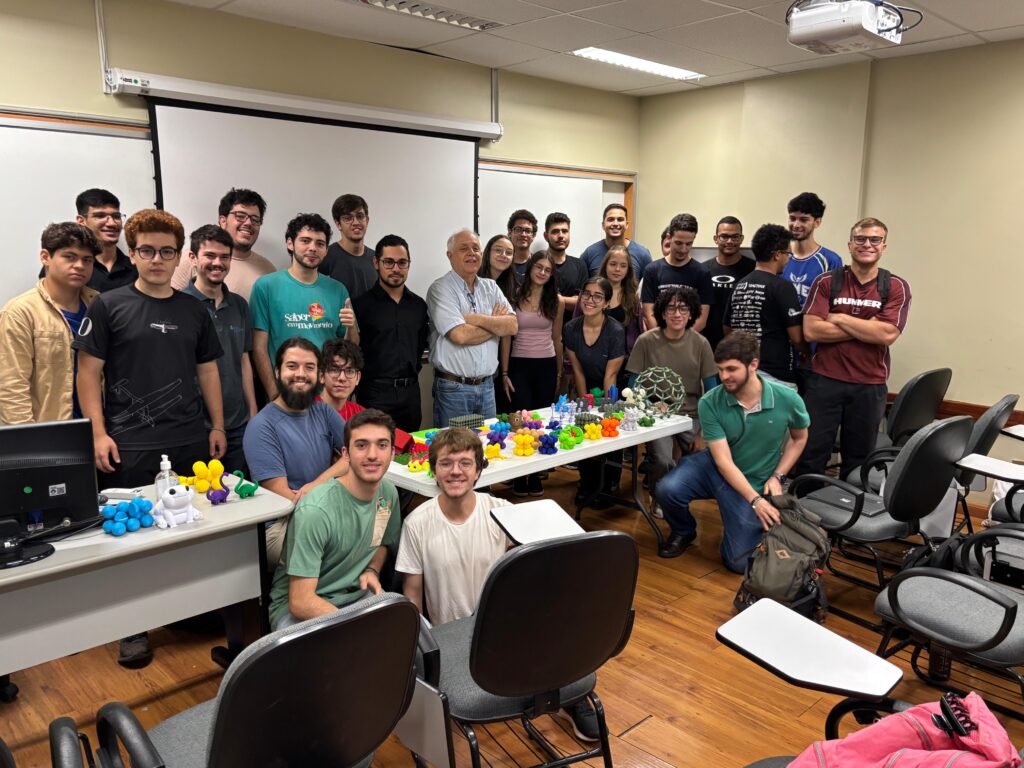 Notícia - impressão 3D para estudar estrutura atômica - Foto 3